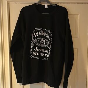 Jack Daniels Black Crewneck Sweater